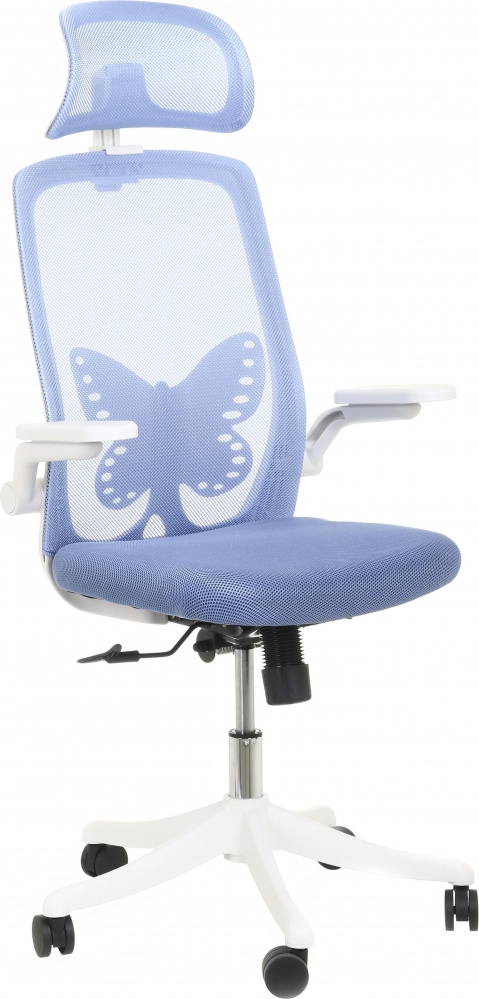 Кресло офисное Жасмін голубой