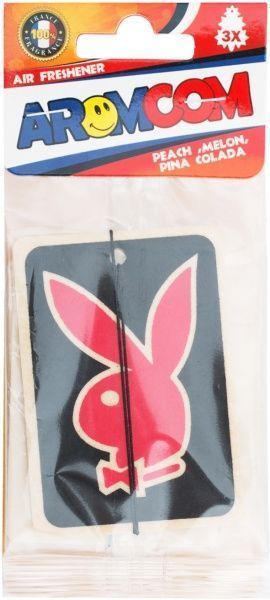 Ароматизатор підвісний  Aromcom Play Boy 3Х персик