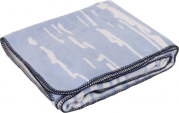 Плед Fresh Ink Fading 150x200 см блакитний із білим Biederlack 