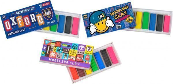 Пластилин восковой 7 цветов (м) YES