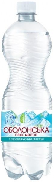 Безалкогольный напиток Оболонь плюс ментол 1 л (4820193032833) 
