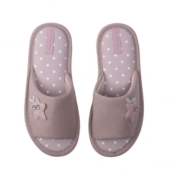 Капці домашні Twins HS-VL Pink Star р. 40 рожевий 
