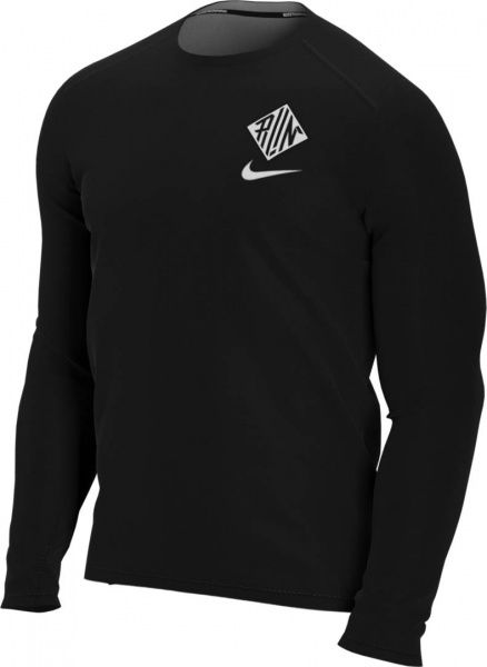 Футболка Nike M NK PACER CREW WR GX CU6050-010 XL чорний
