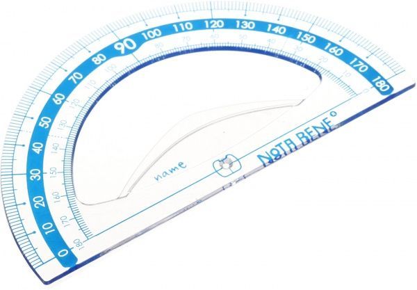 Набор для черчения прозрачный 15см TM NB Nota Bene
