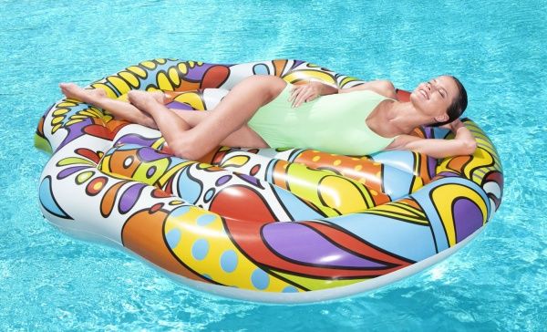 Матрац надувний Bestway Череп 193хрізнокольоровий