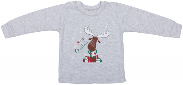 Пижама детская для мальчика Фламинго 109-309 р.86 меланж 