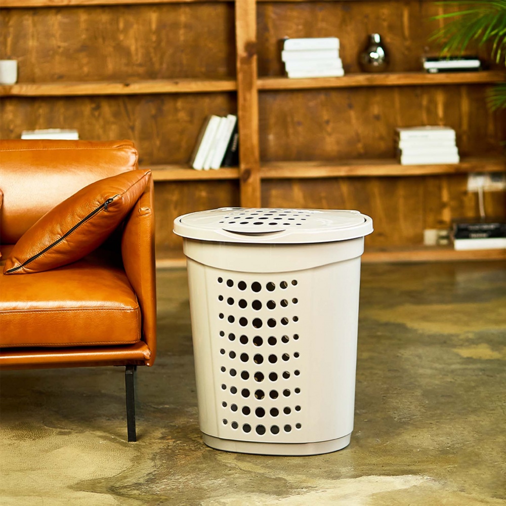 Кошик для білизни Алеана 568х504х394 мм 60 л какао