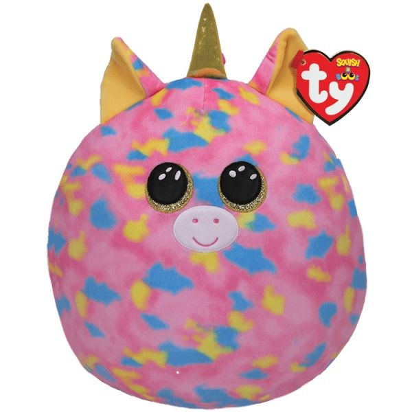 М'яка іграшка TY Squish-a-Boos Єдиноріг Fantasia 35 см 39187