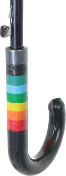 Зонт Радуга, трость, автомат разноцветный 