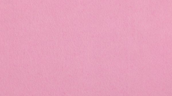 Фетр розовый,  2 мм, 50x33 см