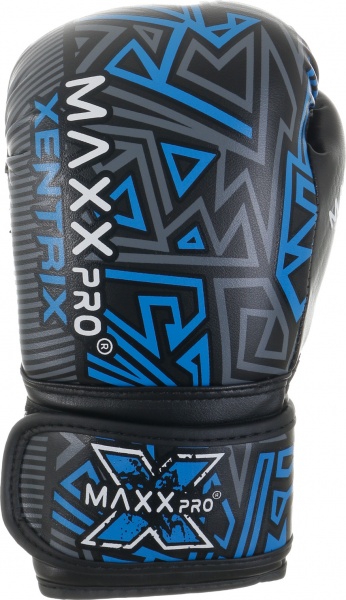 Рукавички для карате MaxxPro AVG-250 р. 4 синій