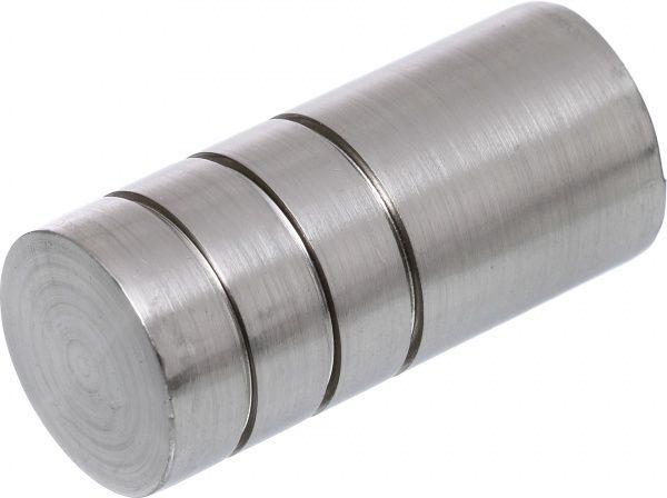 Наконечник Gardinia Циліндр Ally набірний d16 мм імітація сталі 