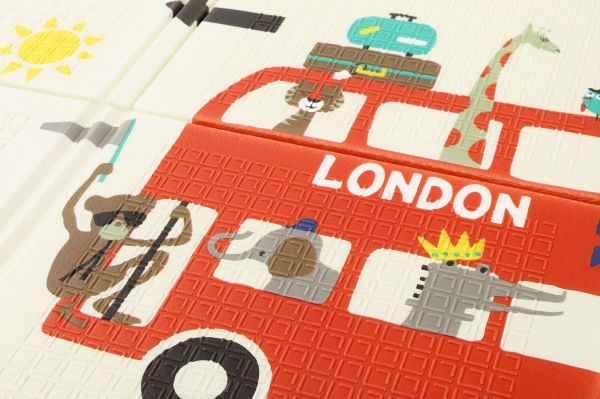 Игровой коврик Bambinelli 150х196х0.8 см в сумке HSP1125032/1/London/Animals