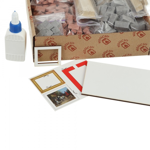 Конструктор із міні-цеглинок Reducio Камін 71184