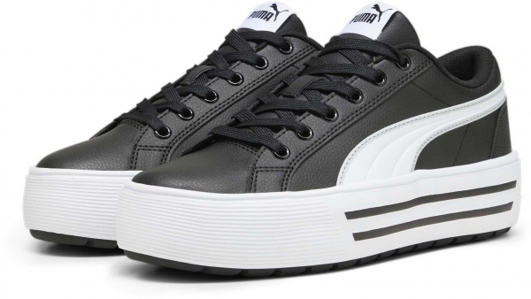 Кроссовки Puma KAIA 2.0 PUMA BLACK-PUMA WHITE-ASH GRAY 39232001 р.38 черный