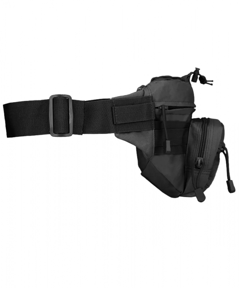 Сумка 1991 ТМ поясная тактическая, черная