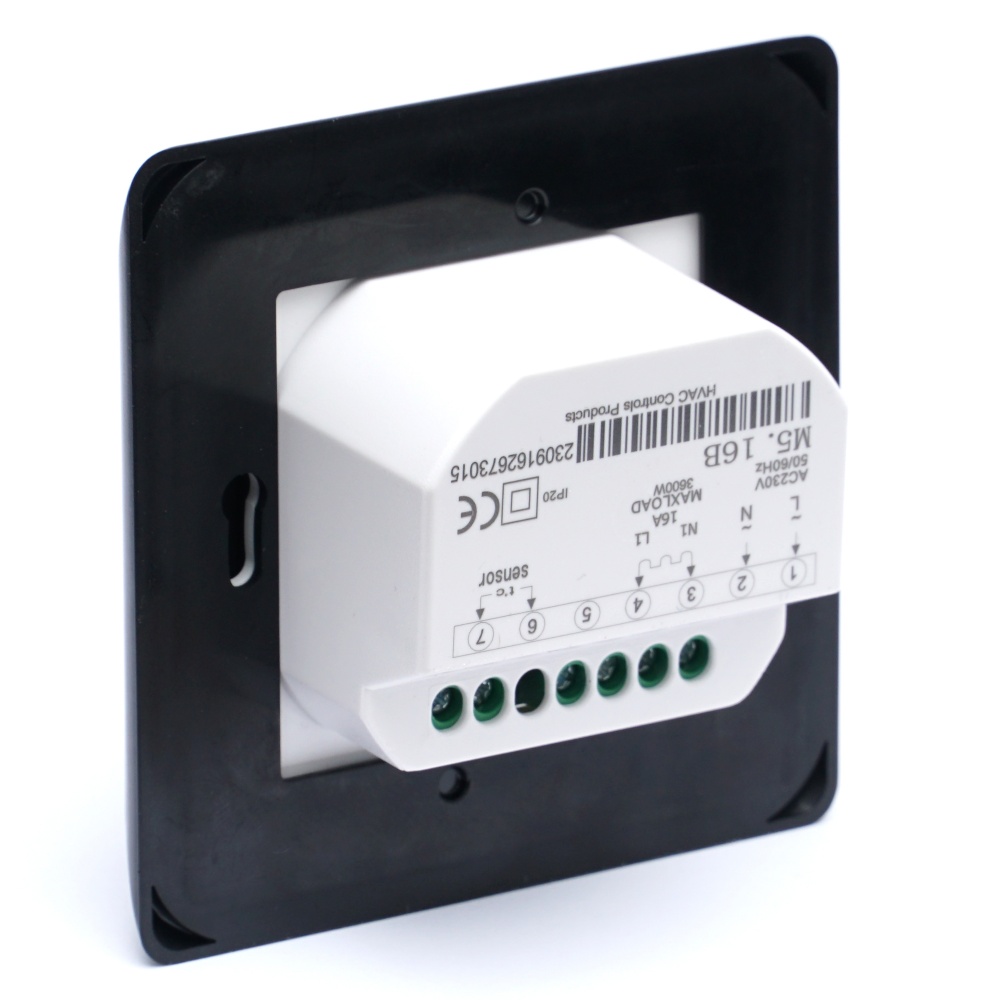 Терморегулятор Heat Plus M5.16 чорний (M516B)