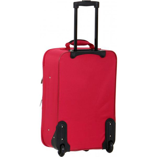 Чемодан Underprice 1020NC красный с черным 61x40x20 см