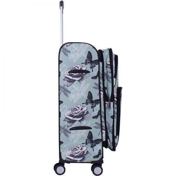 Валіза Bagland Леон 70 л бірюзовий 732 (0037966244) 