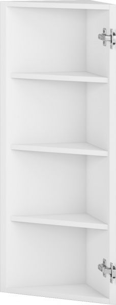 Шкаф верхний Грейд угловой (ТОП) 300x927x300 мм белый 