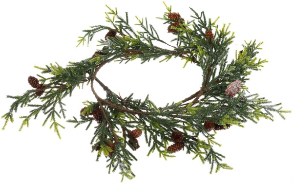 Гірлянда хвойна та шишками (EPI-A3-1003HAW) 1,5 м