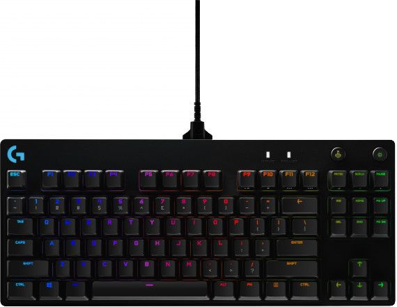 Клавиатура игровая Logitech G PRO Mechanical Gaming microUSB (920-009393) black