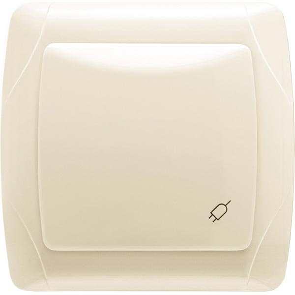 Розетка Viko Carmen 25.08.0055 кремова