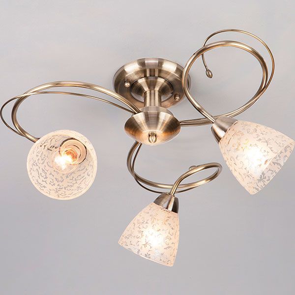 Люстра стельова Strotskis Natalie 3x40 Вт E14 хром 30130/3 