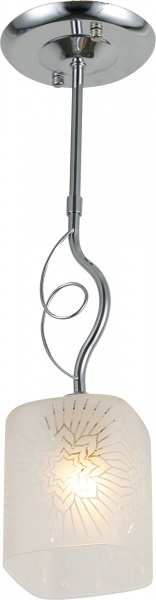 Світильник стельовий Accento lighting Ursa 1x60 Вт E27 хром ALG-06844/1PCH