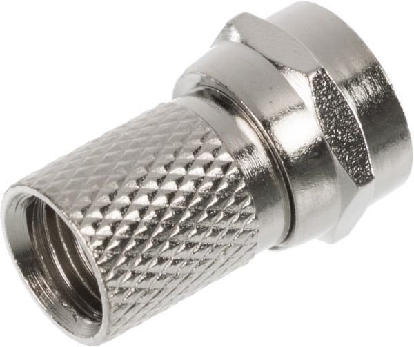 Штекер EMT роз'єм F з накруткою 18 мм (1-0214)