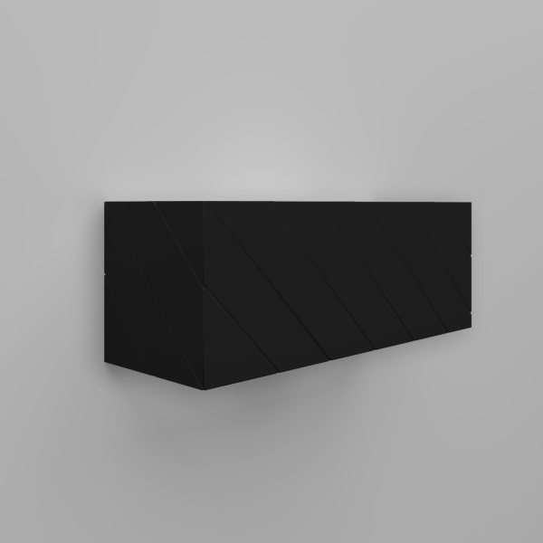 Бра Luminaria 2x40 Вт G9 чорний CHESTER DOUBLE S2202-2 BK 