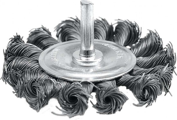 Щетка дисковая 75 мм Vorel 6993