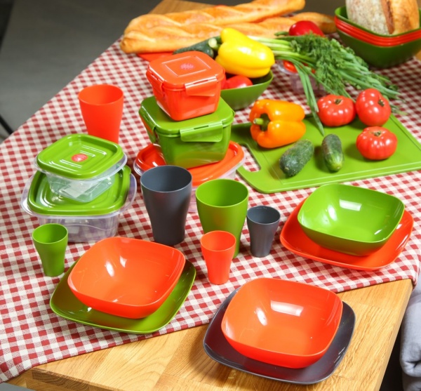 Тарілка 19 см хаки Алеана