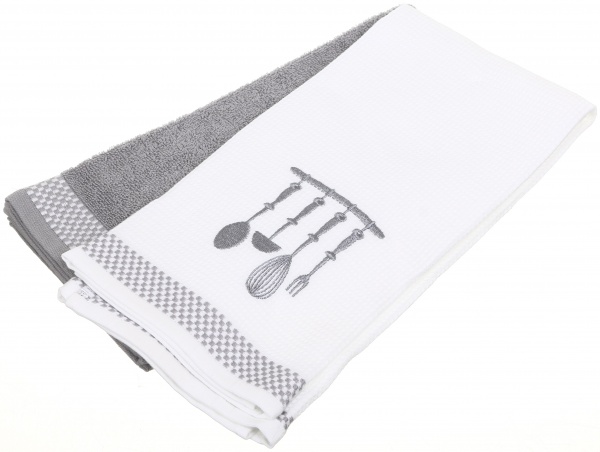 Набор полотенец Spoons 2 шт 50x72 см La Nuit разноцветный 