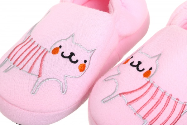 Капці дитячі Кіт р.34/35 сірий KD-6 