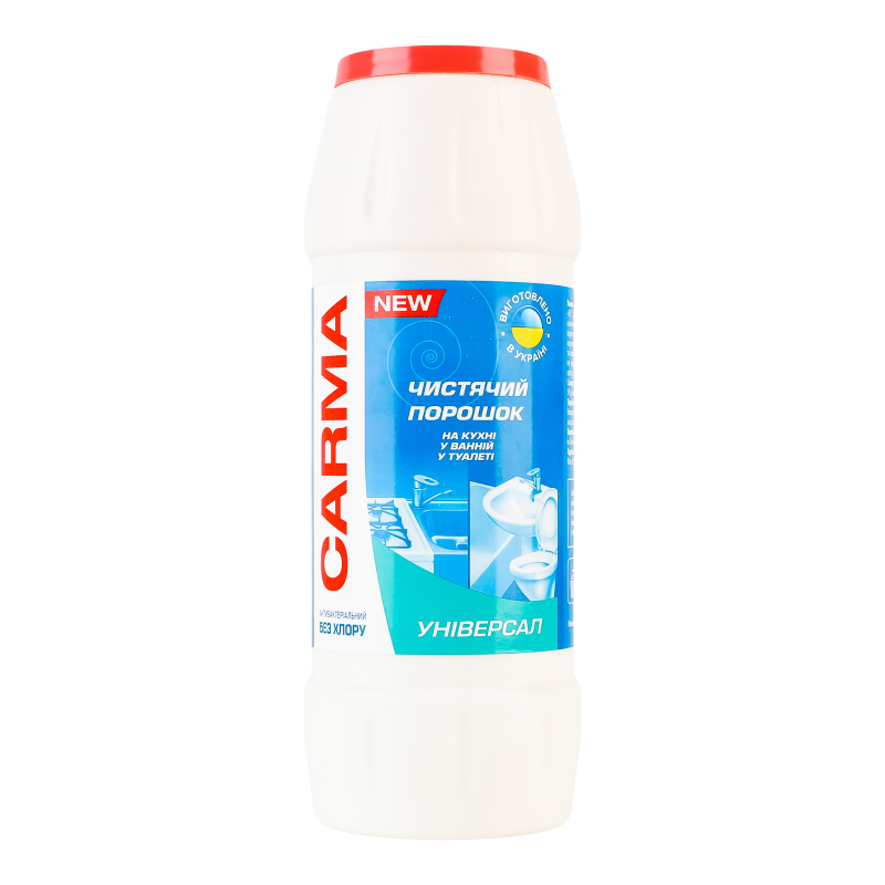 Порошок для чистки CARMA без хлора 500 г