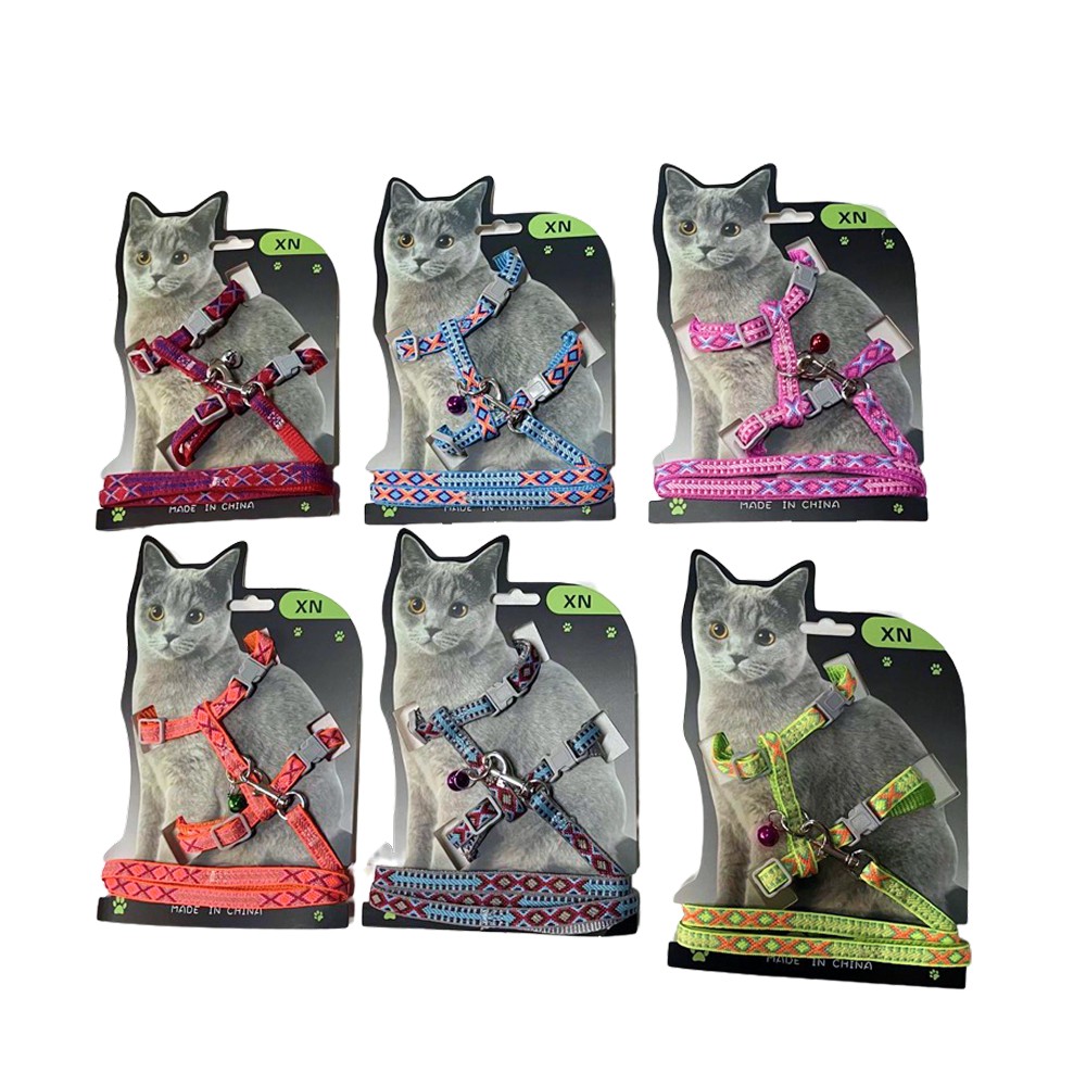 Шлейка с поводком для котов FRIEND IS FG250410004D