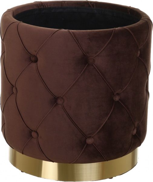 Сундук-пуф Louis 33,5х33,5х38 см коричневый 