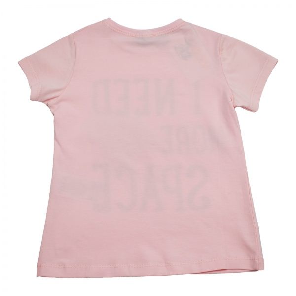 Футболка для дівчинки ALG I need more SPACE 620619 р.116 світло-рожевий 