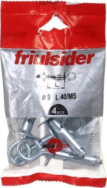 Анкер O-образный 9x40 мм 4 шт Friulsider