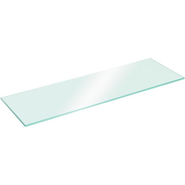 Полка стеклянная ВС прямоугольная 600x200 мм прозрачный 