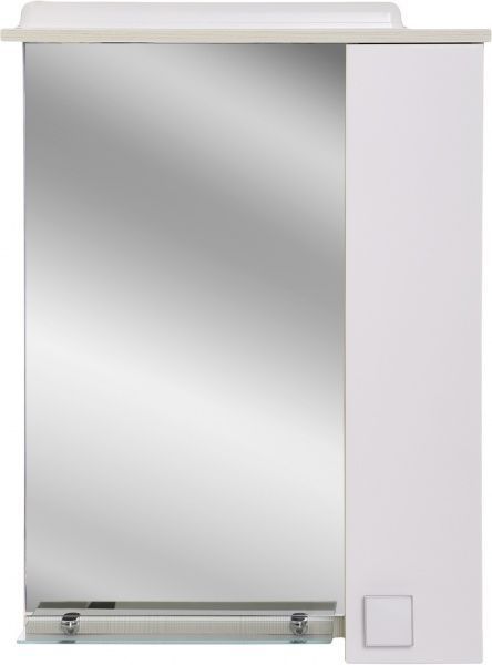 Зеркало со шкафчиком Мойдодыр Домино З-60 Плюс бежевое 