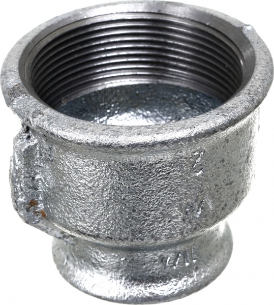 Перехідник Atusa оцинкований Ø2