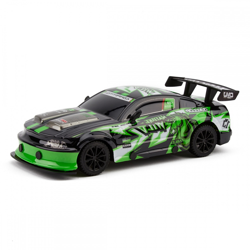 Автомодель на радиоуправлении KS Drive Road Rebels зеленый 1:24 18599OB