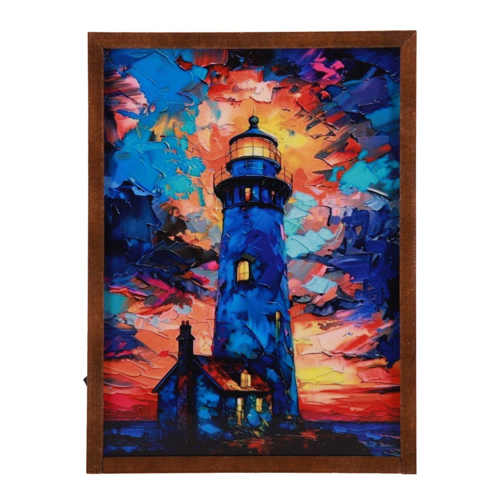 Настольная лампа декоративная The 11's На море 1x3 Вт без цоколя дуб