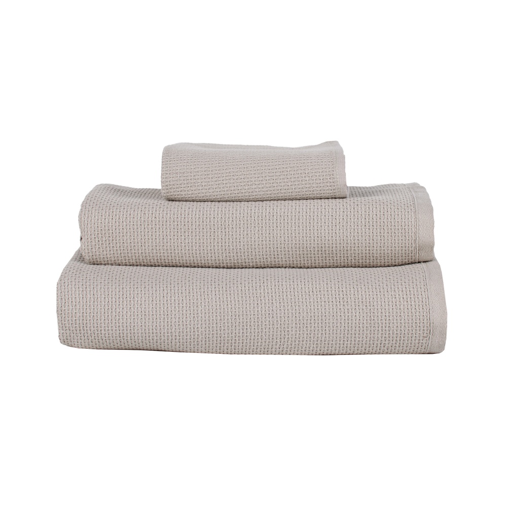 Рушник махровий Sauna 50x90 см бежевий La Nuit