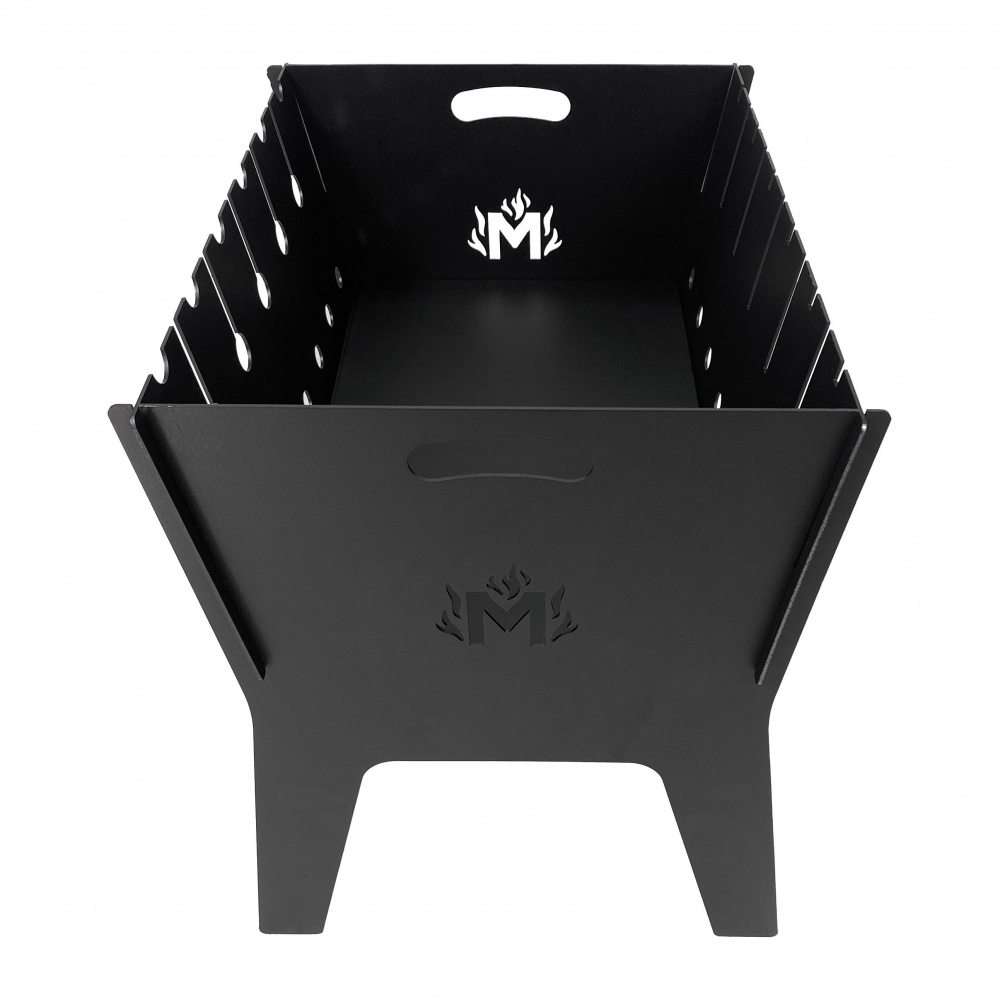 Мангал раскладной Metalzavod Феникс на 6 шампуров 2 мм двухуровневый