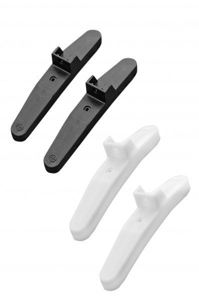 Комплект ніжок Stinex для теплових панелей чорні підлогові 