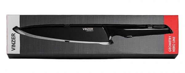 Ніж кухарський Geometry Nero line 89304 20,3 см Vinzer 