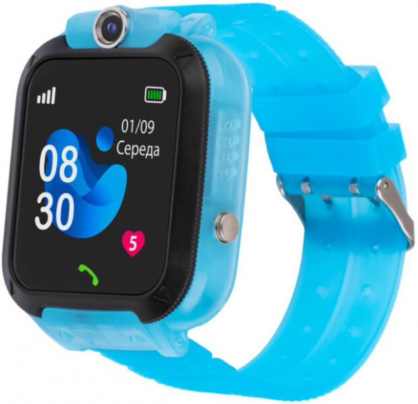 Смарт-часы AmiGo GO007 FLEXI GPS blue (871497)